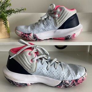 Under Armour Unisex Youth Jet '21 3024794-401 Basketball Oxford Blue Size 5Y